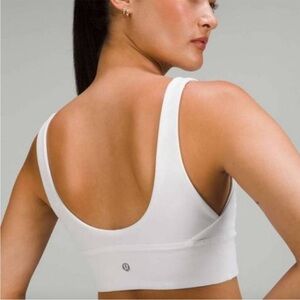 Lululemon Align Strawberry Milkshake & White Reversible Bra